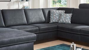 Zehdenick Sofa schwarz