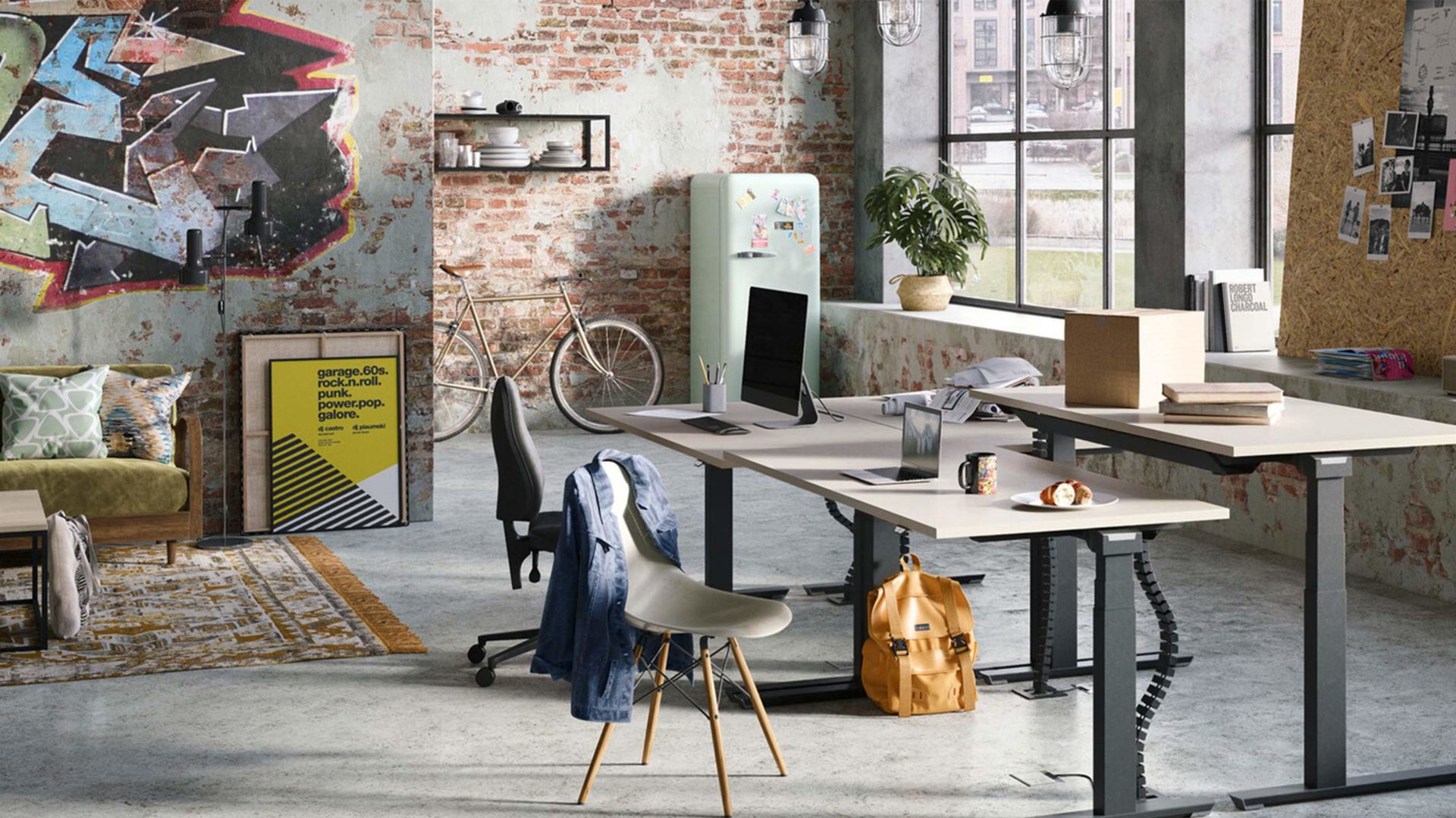 palmberg home office im loft wohnzimmer