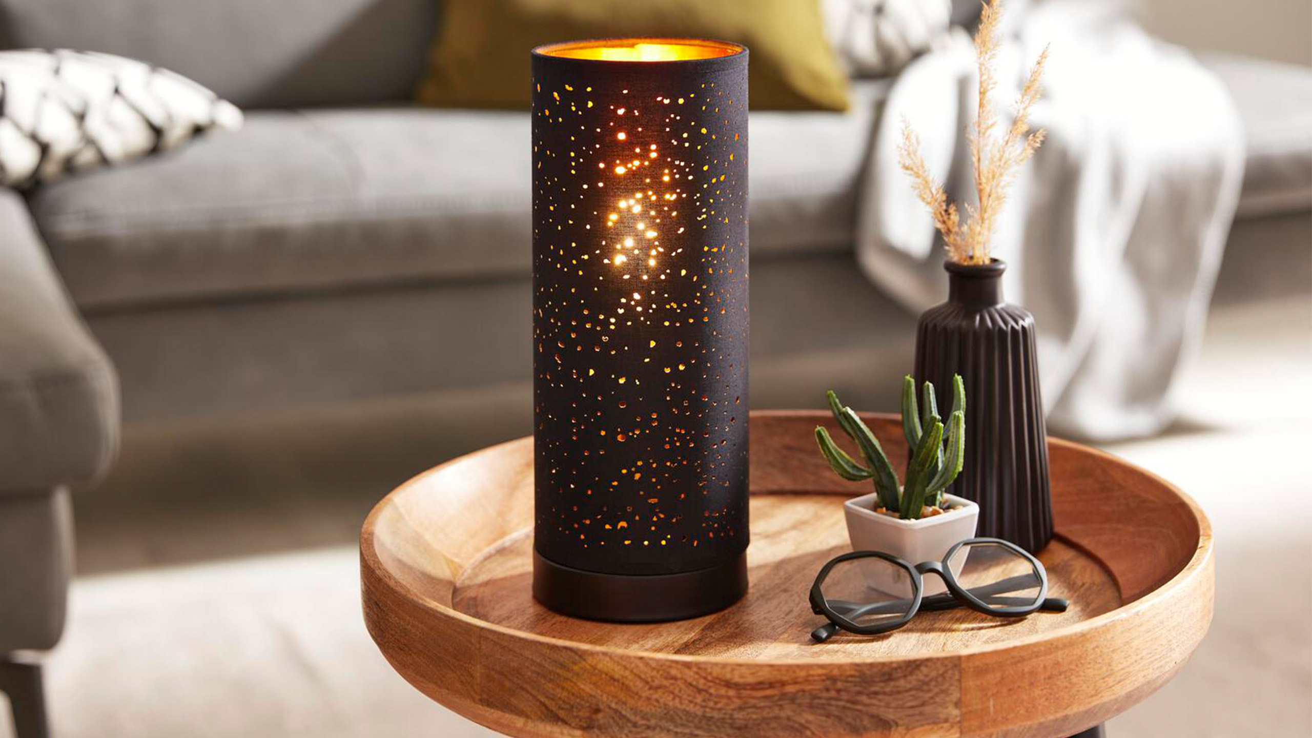 interliving 9335 sternenhimmel tischleuchte