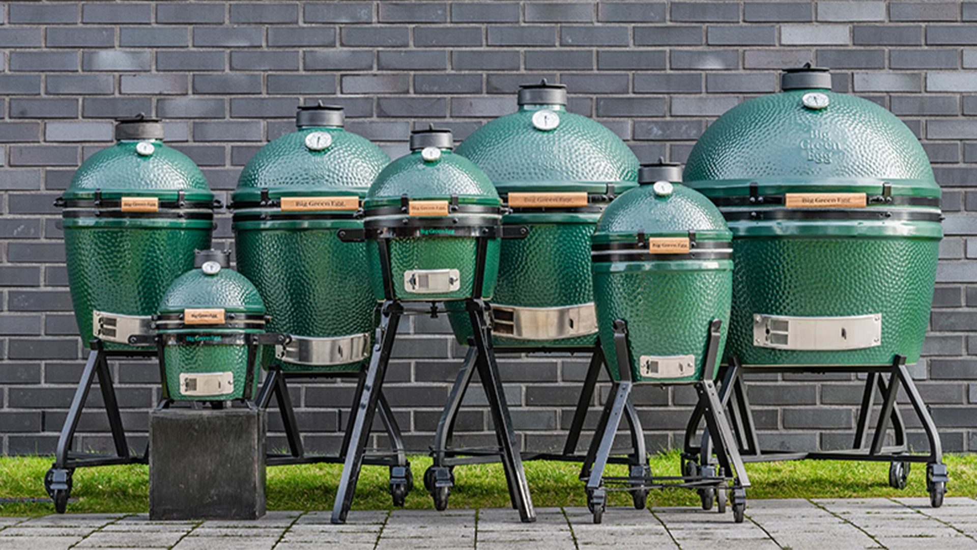 big green egg grill in verschiedenen größen von mini bis xl