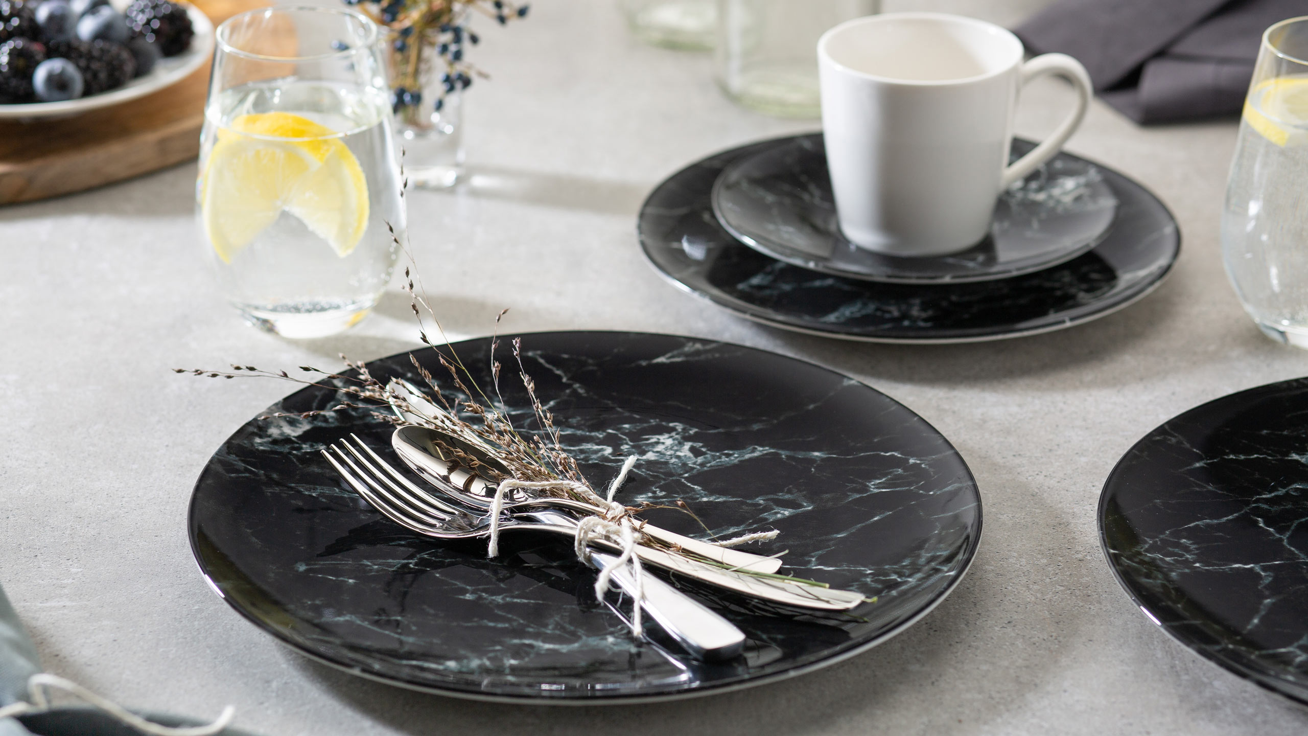 villeroy & boch marmory black geschirr