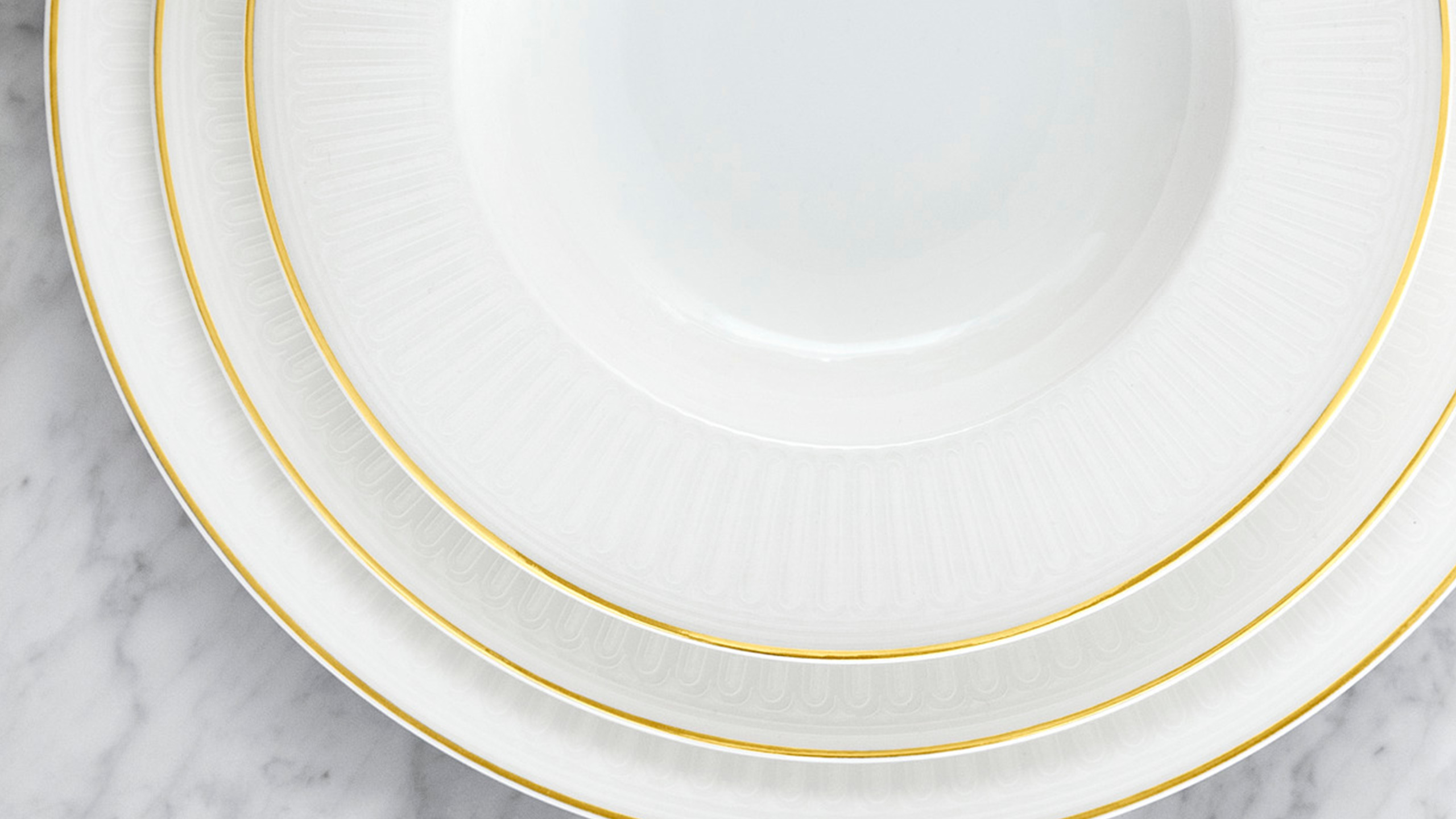 villeroy & boch porzellan geschirr mit goldrand