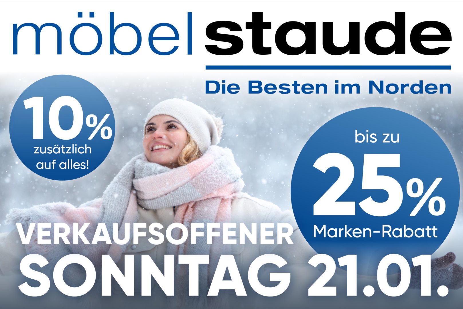 Verkaufsoffener Sonntag am 21.01.2024 Moebel Staude