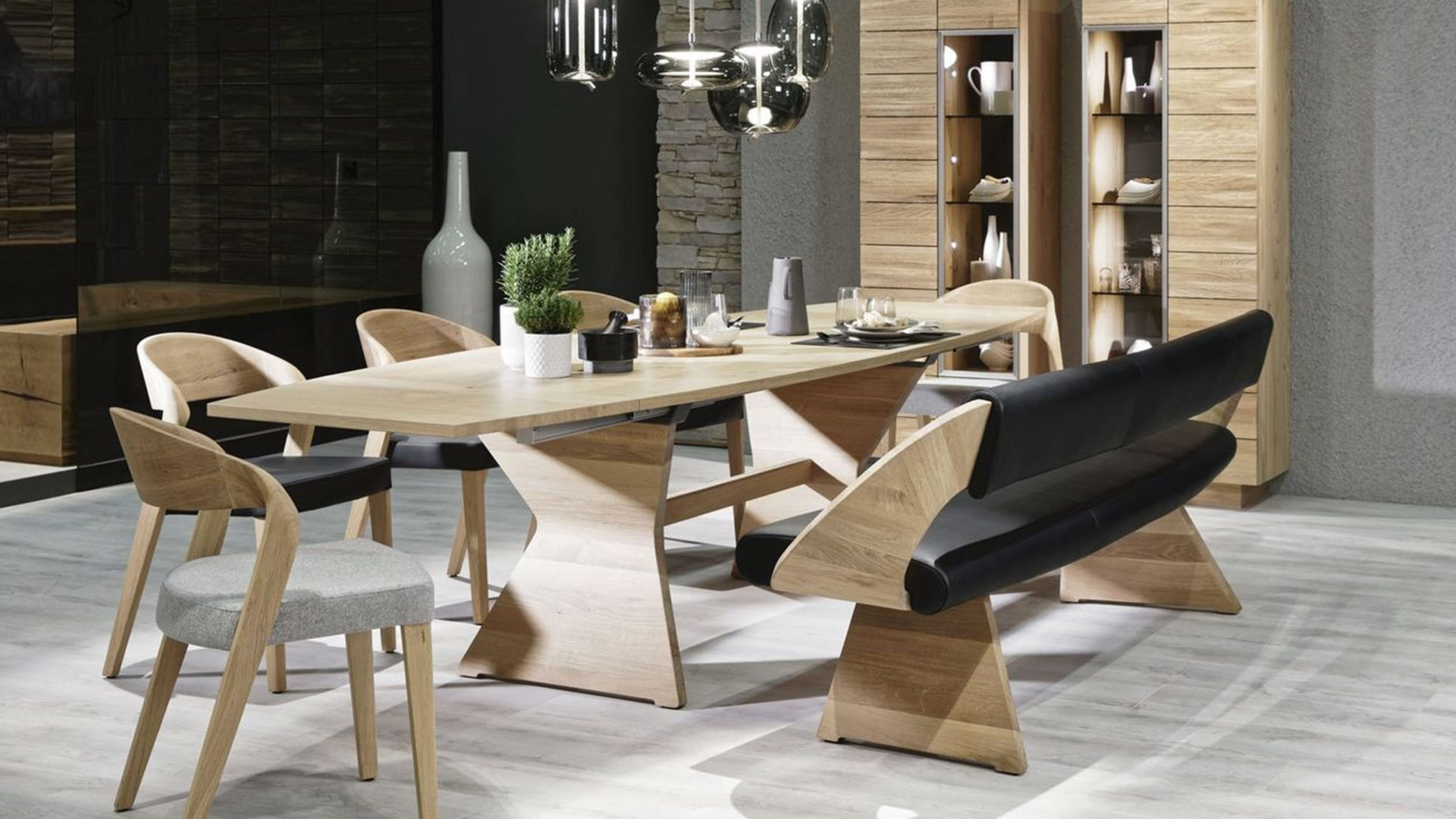 voglauer vmontanara esszimmer aus eichenholz