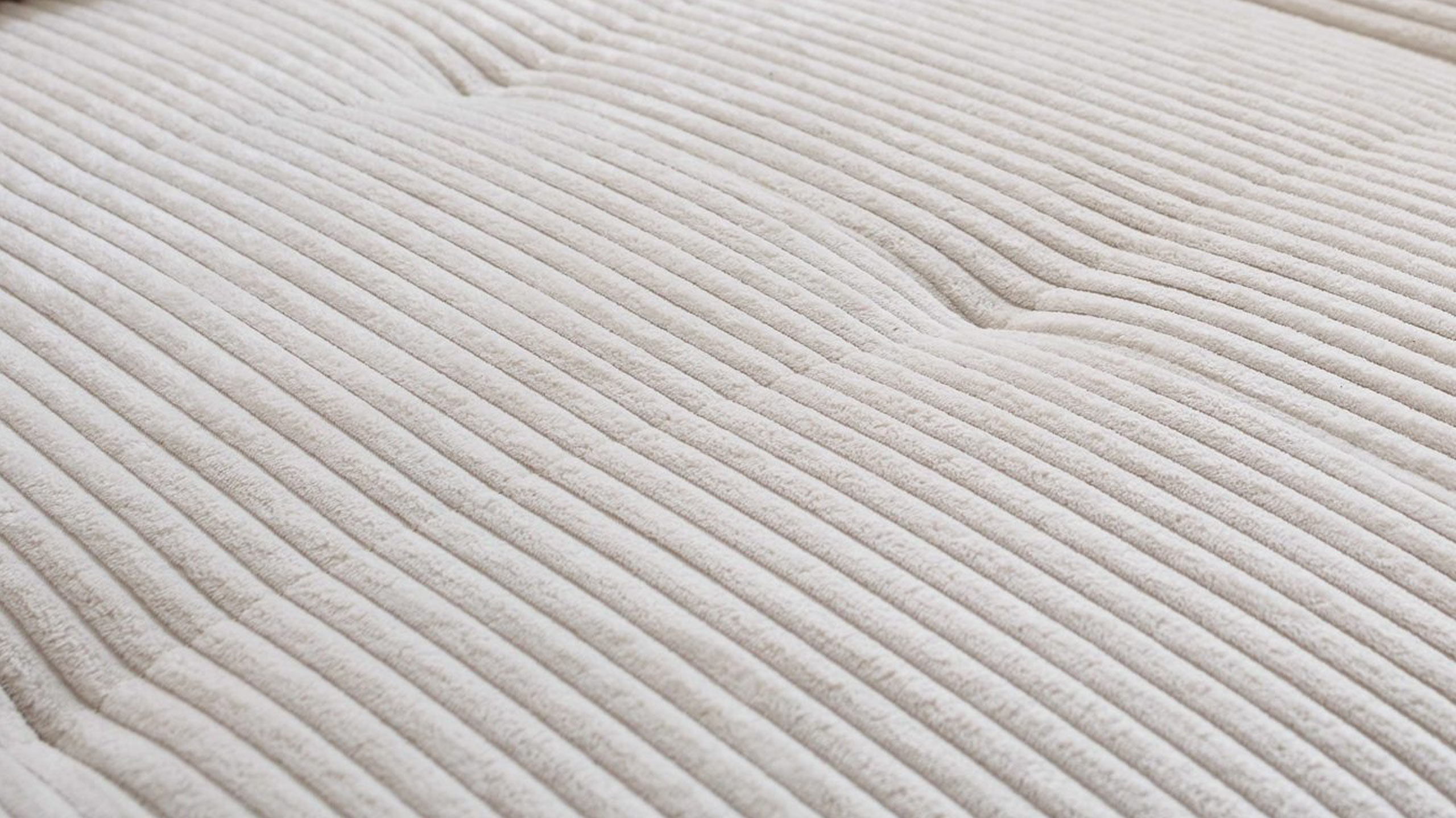 weißer cord im detail von einem megapol vs mp1028 sofa