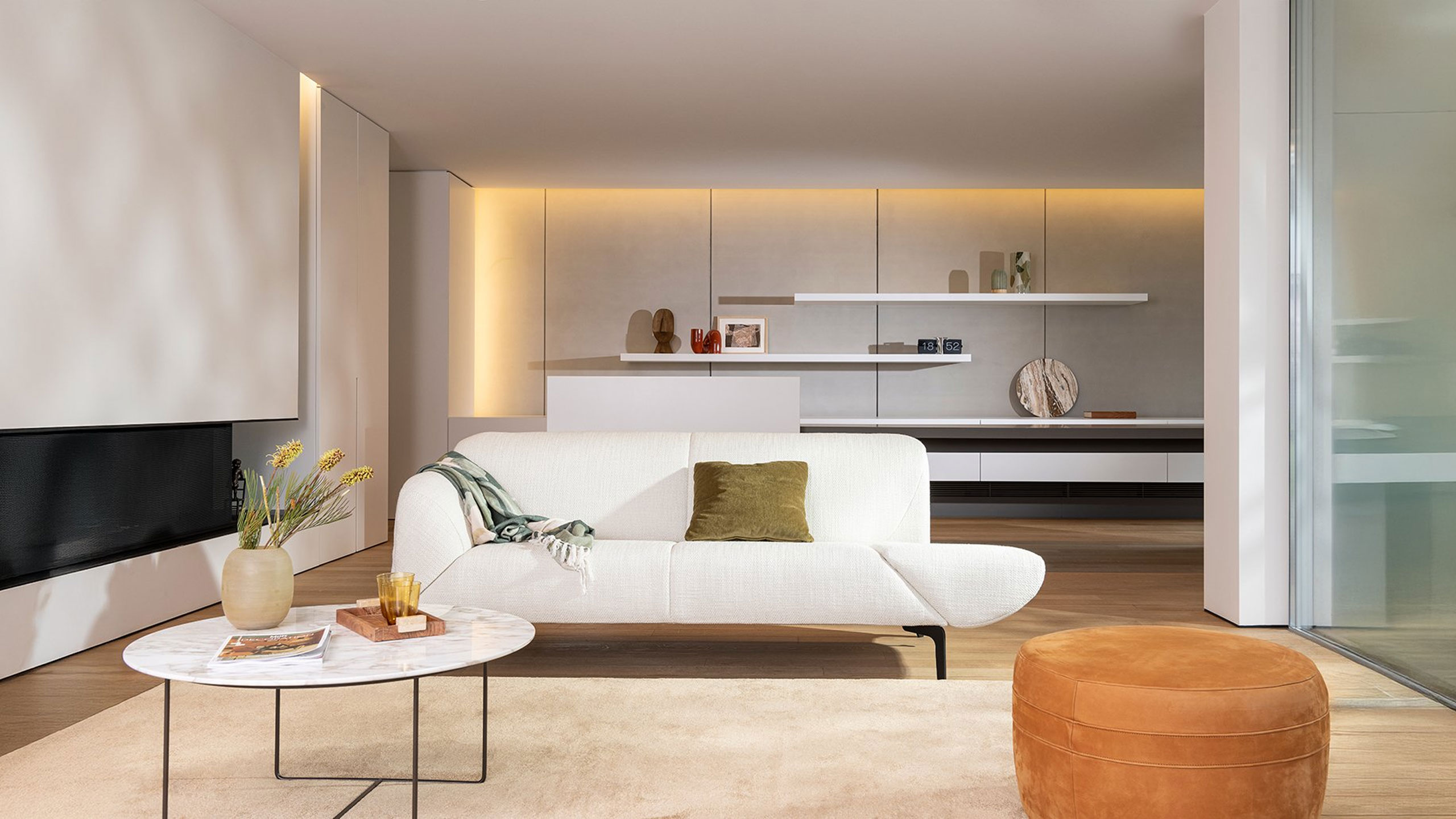 jori wohnzimmer elegant mit weißem sofa